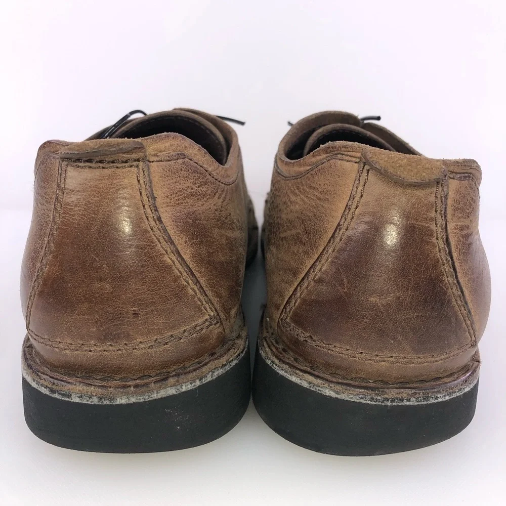 Cole Haan Brown Leather Cap Toe Oxford Dress Shoes Size 10
